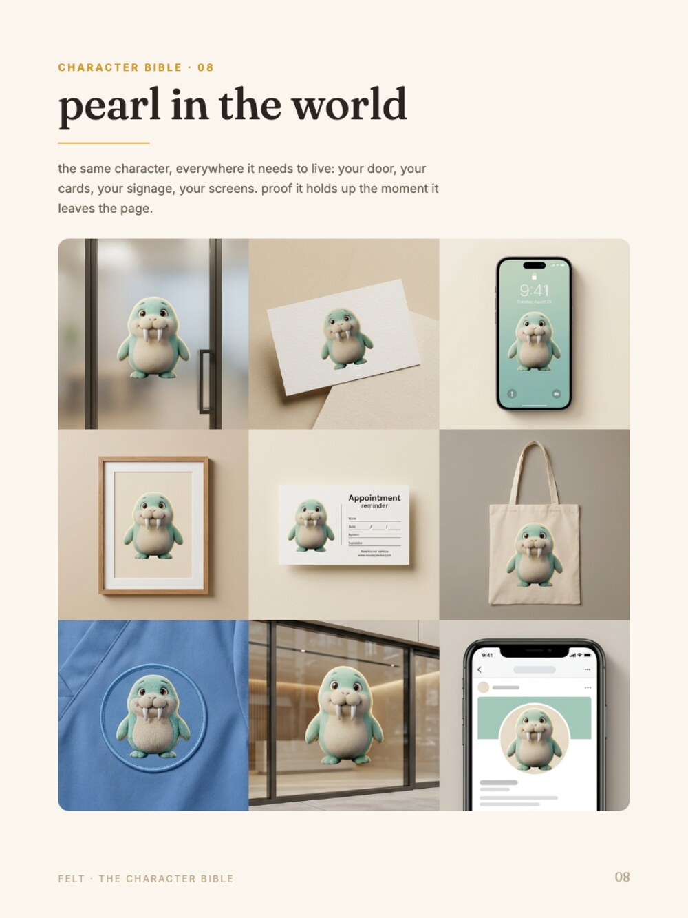 pearl character bible, pearl in the world