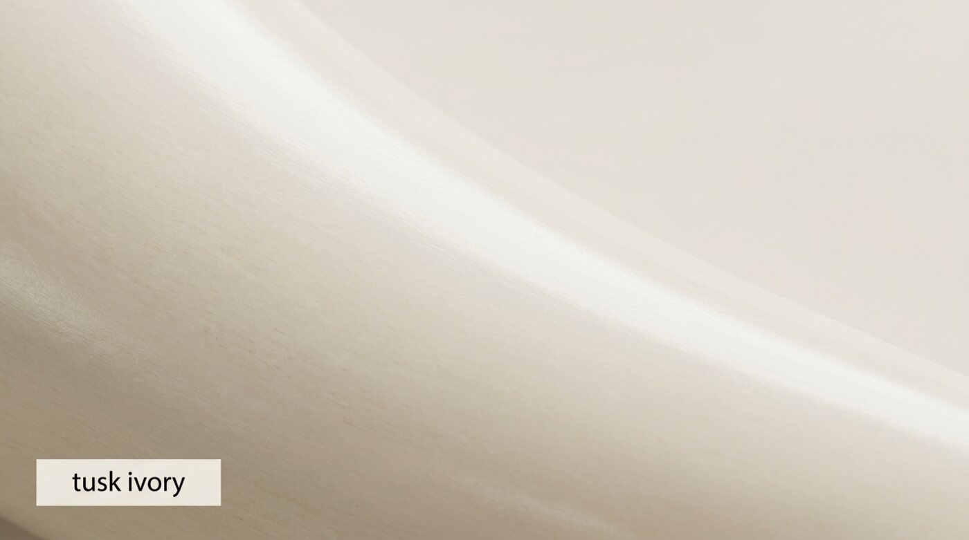 material · tusk ivory