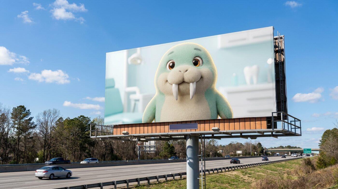 in use · billboard