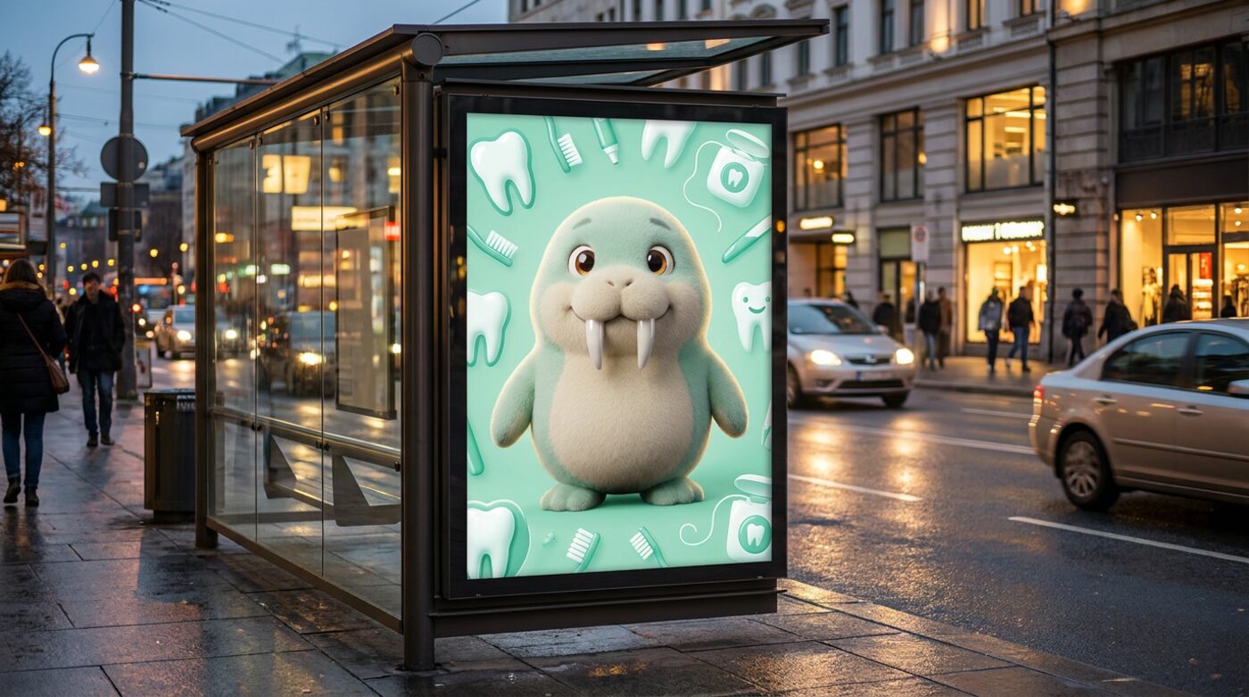 in use · transit ad